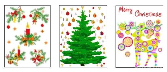 Vianočné samolepky na stenu aj na nábytok, autor: tapeta-dekorace.cz