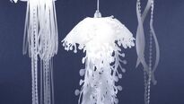 Závesné svietidlá inšpirované medúzou