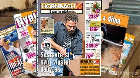 Katalógy plné akčných ponúk, autor: hornbach.cz