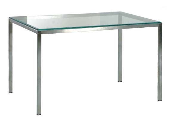 Jednoduchý sklenený stôl je vhodný do každého bytu, autor: sdf